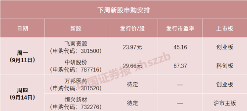 上市即翻倍！新股太猛了 下周有4只新股申购