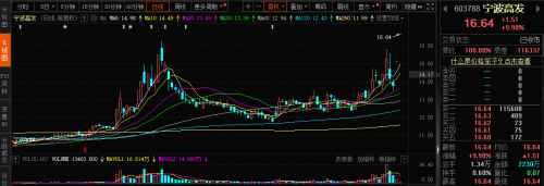错过了14连板牛股上车机会 买“隔壁”公司？又一只宁波汽配股暴涨