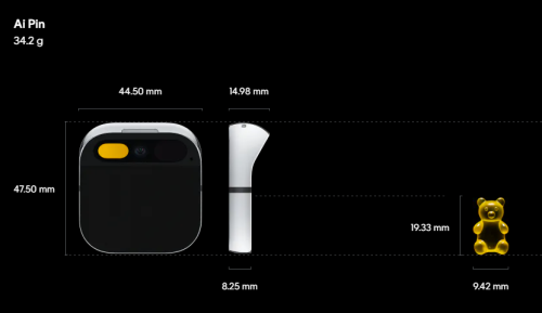 科技感十足！人工智能助手Ai Pin横空出世 起售价699美元