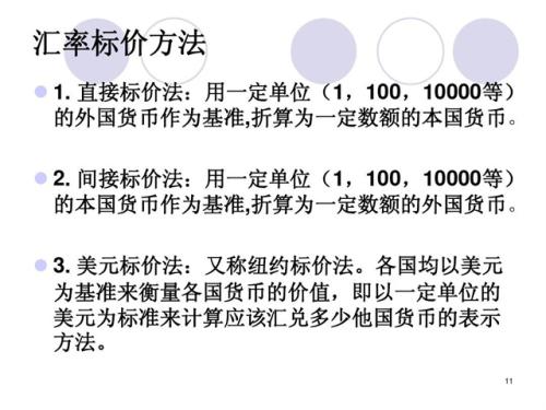 直接标价法汇率上升是升值还是贬值