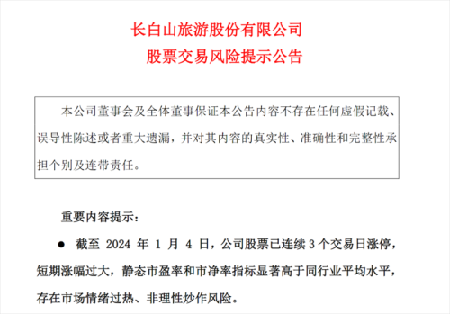 “带飞”股价！哈尔滨太火了！股价涨停 东北旅游股接连提示风险