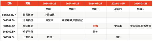 新年首个大肉签在上周产生 本周仅有1新股申购