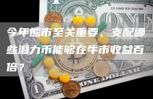 今年熊市至关重要、支配哪些潜力币能够在牛市收益百倍？