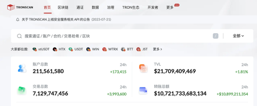 波场TRON已成为TVL全球第二的区块链网络
