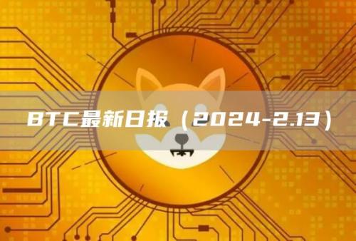 BTC最新日报（2024-2.13）