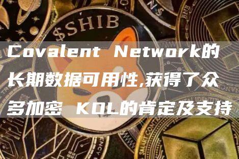 Covalent Network的长期数据可用性,获得了众多加密 KOL的肯定及支持