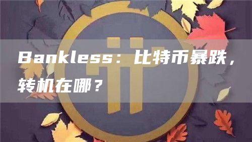 Bankless：比特币暴跌，转机在哪？