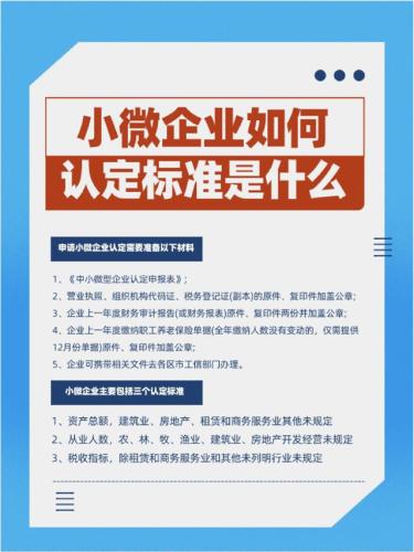 微型企业一般有多少人(微型企业认定标准)