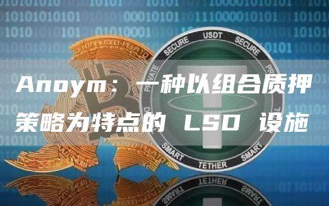 Anoym：一种以组合质押策略为特点的 LSD 设施