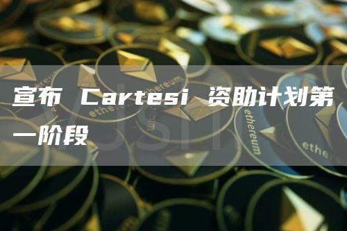 宣布 Cartesi 资助计划第一阶段