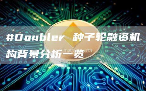 #Doubler 种子轮融资机构背景分析一览