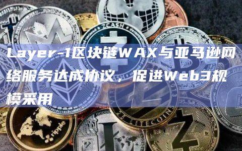 Layer-1区块链WAX与亚马逊网络服务签署协议