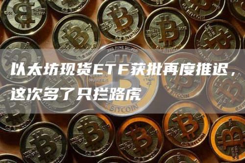 以太坊现货ETF获批再度推迟，这次多了只拦路虎