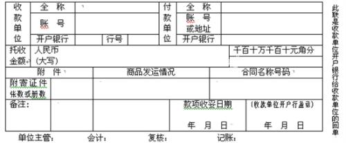 托收承付结算每笔的金额起点为多少元