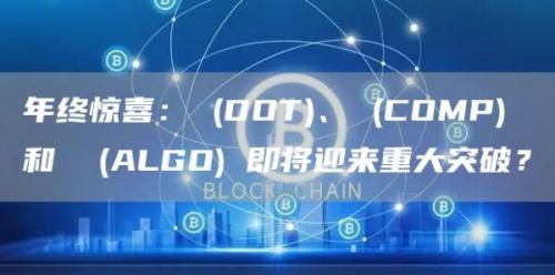 年终惊喜： (DOT)、 (COMP) 和  (ALGO) 即将迎来重大突破？