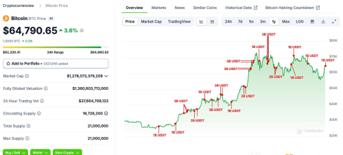 Tether Treasury总共铸造310亿枚USDT