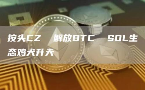 按头CZ  解放BTC  SOL生态鸡犬升天